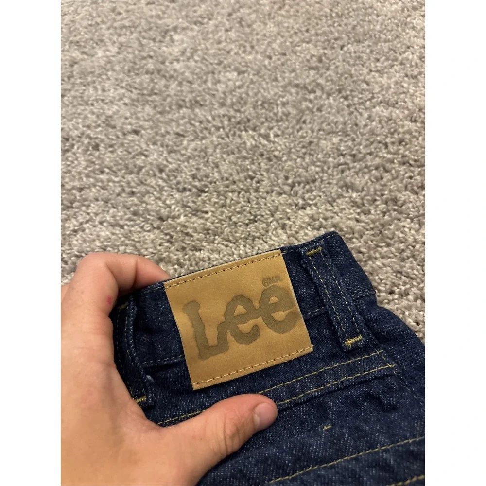 NEW 90s Vintage Men Lee MR Jeans Regular Fit 38x34 Denim 200-8989 Pepper Prewash